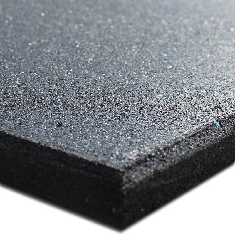 AlphaState High Density Blue Fleck Flooring Rubber (15mm) - Gym Concepts