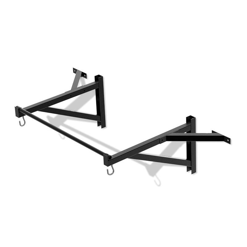 AlphaState Wall-mounted Pull-up Rack (with bag attachment) - Gym Concepts